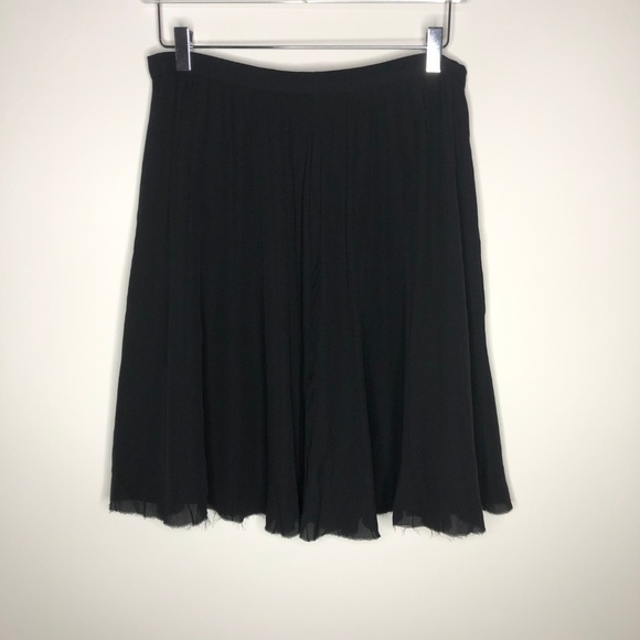 NWOT Theory 100% Alcine Silk Black Pleated… - Picture 4 of 4